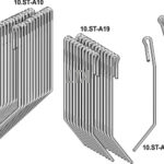 Striegelsæt 9 mm til AD 603