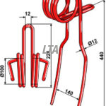 Dobbelt striegeltand väderstad