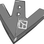 Gåsefodsskær, valset udførelse