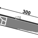 Påsvejsnings sliddel til 10.1198. Jævner