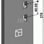 150 lige planer hul forsat m bolte