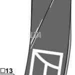 Kantskær venstre köckerling 1 hul m bolt