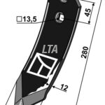 12x80 spids (H2212540) mm bolte