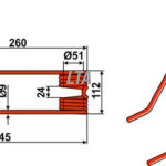 Hø tand JF CMR venstre