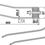 Hø tand kuhn ( 57701700 )