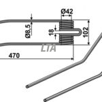 Rivefjeder ( 57502000 )