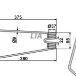 Vendefjeder Lely 4104311680