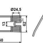 Pøttinger pickupfjeder