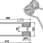 Federzinken Til Pøttinger