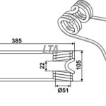 Hø tand til bl.a stoll