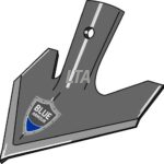 8x180mm Borugault vingeskær