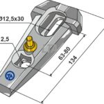 Holder - Serie 200 Incl Bolte