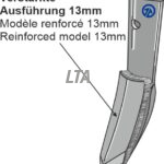 Bourgault 50 mm forstærket spids