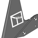 Landsidekniv stor højre