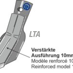 Bourgault 8x100 forstærket spids