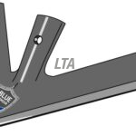 Bourgault 8x460 mm vingeskær