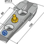 Holdere komplet - 410 Series incl bolte