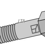 M16x60x1,5 - 12.9 bolt til rotortand