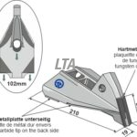 102 mm VOS fod til gødning og såsæd