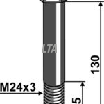 Bolt M24x3x130 - 10.9
