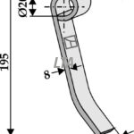 Slagle maletti/kverneland( 6401077)