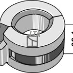 Justerings clips 38,1 Ø30-38