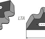 Fodermixer kniv H belagt bl.a Peecon