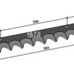 Ensilage Kniv 985 mm Keenan 704229