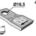 Skårlæggerkniv vicon 902-66560