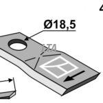 Skårlæggerkniv til Lely orignr 911270004