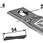 Skårlæggerkniv til JF  1380-0047
