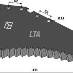 Kniv til Strautmann ( 415.17.500