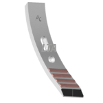 Vreden spids Højre Hul afstand 45-85mm