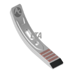 Stubspids 400*70*20 - Hul afstand 45-85mm