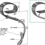 Komplet VF tand Vibroflex