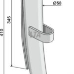 Gyllerør passende til Samson