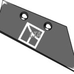 Forplovskær højre 12 mm