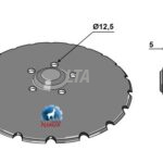 Såskive 410 mm til Väderst( 451371) IQ