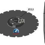 Skive til Carrier Ø450x5 ( 466947 )