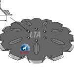Takket rulleskær (3490042) Ø507x5