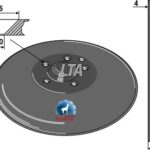 Såskive Rotec plus Ø410x4 (961301)