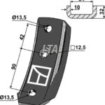 Holder til dybdebearbejdning (Thorit)