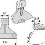Hammerslagle til Müthing 2405003055