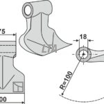 Hammerslagle til bla Dragone 00003048