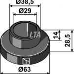 Bøsning schultenr C000-201