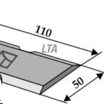 Halmsnitter kniv (2010-027 A)