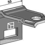 Holder til tand 32 x10 50x40 m bolt