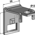 Holder til tand 32 x 10