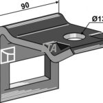 Holder til tand 65 x 10 50x50 Profil
