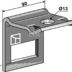 Holder til tand 60 x 12   60x60 profil